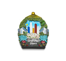 Cargar imagen en el visor de la galería, Pieza Magnética de Colección: Satélite Verde